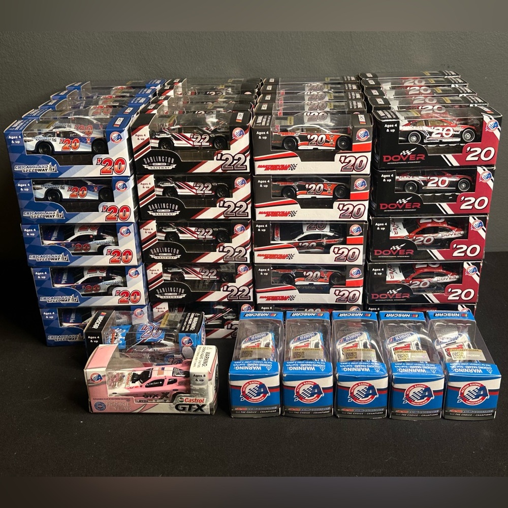 $3.73 Each! NASCAR 1/64 Limited Edition Sellers Lot Of 107 DIECAST Collectables